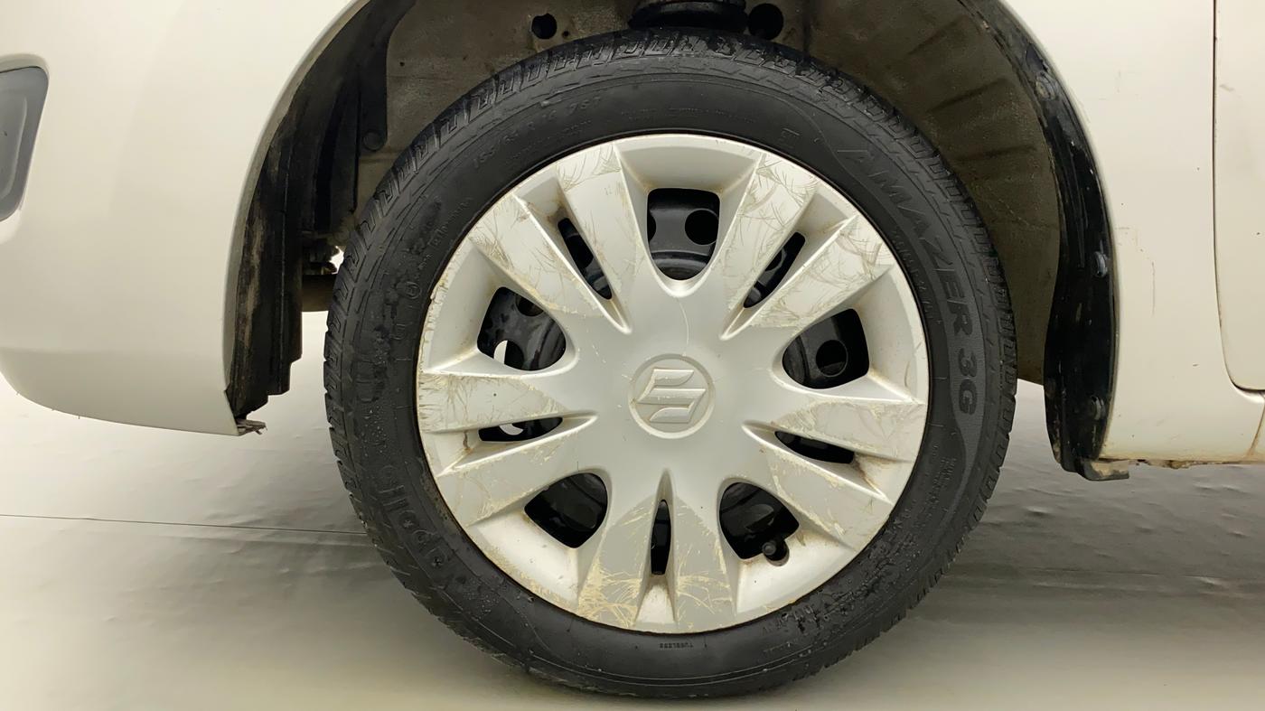 2011 Maruti Wagon R 1.0 VXI, Petrol, Manual, 77,193 km, Left Front Wheel