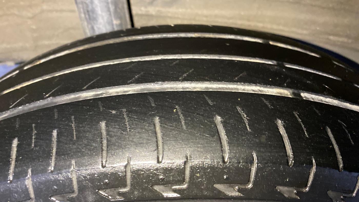 2019 Honda Amaze 1.2L I-VTEC S, Petrol, Manual, 60,125 km, Right Rear Tyre Tread