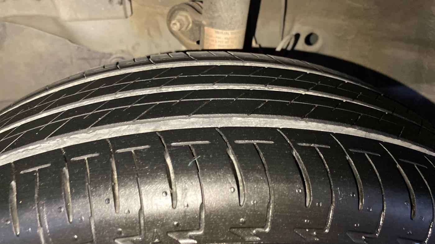 2019 Honda Amaze 1.2L I-VTEC S, Petrol, Manual, 60,125 km, Left Front Tyre Tread