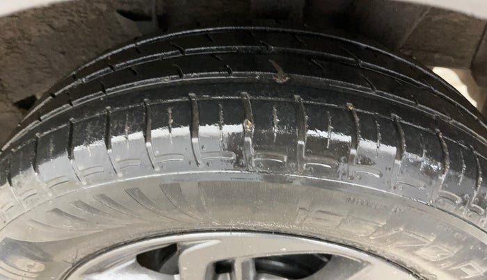 2021 Hyundai GRAND I10 NIOS SPORTZ AMT 1.2 KAPPA VTVT, Petrol, Automatic, 46,629 km, Left Rear Tyre Tread