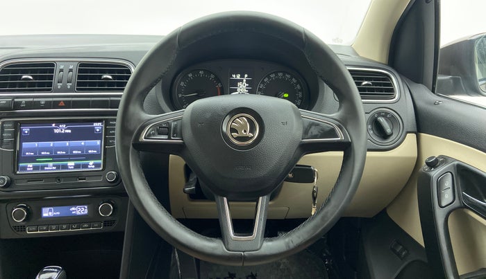 2020 Skoda Rapid 1.0 AMBITION TSI AT, Petrol, Automatic, 10,713 km, Steering Wheel Close Up