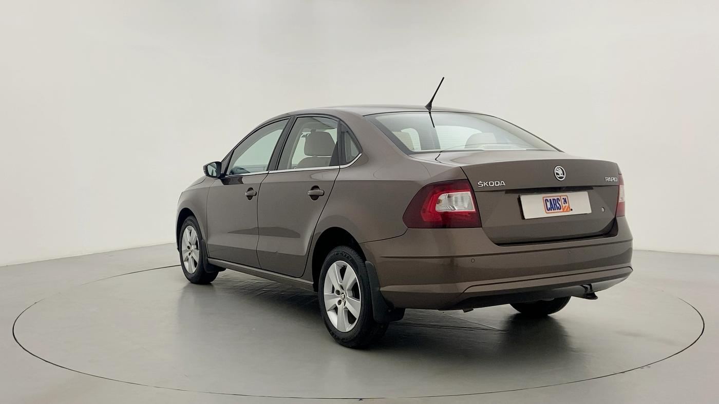 2020 Skoda Rapid 1.0 AMBITION TSI AT, Petrol, Automatic, 10,713 km, Left Back Diagonal