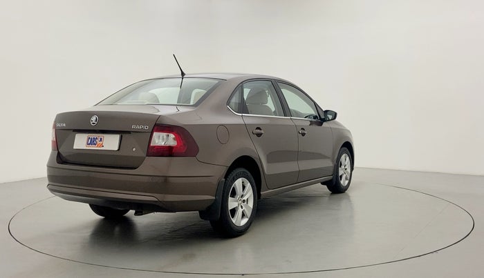 2020 Skoda Rapid 1.0 AMBITION TSI AT, Petrol, Automatic, 10,713 km, Right Back Diagonal