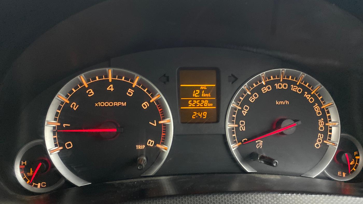 2014 Maruti Swift VXI, Petrol, Manual, 52,514 km, Odometer Image