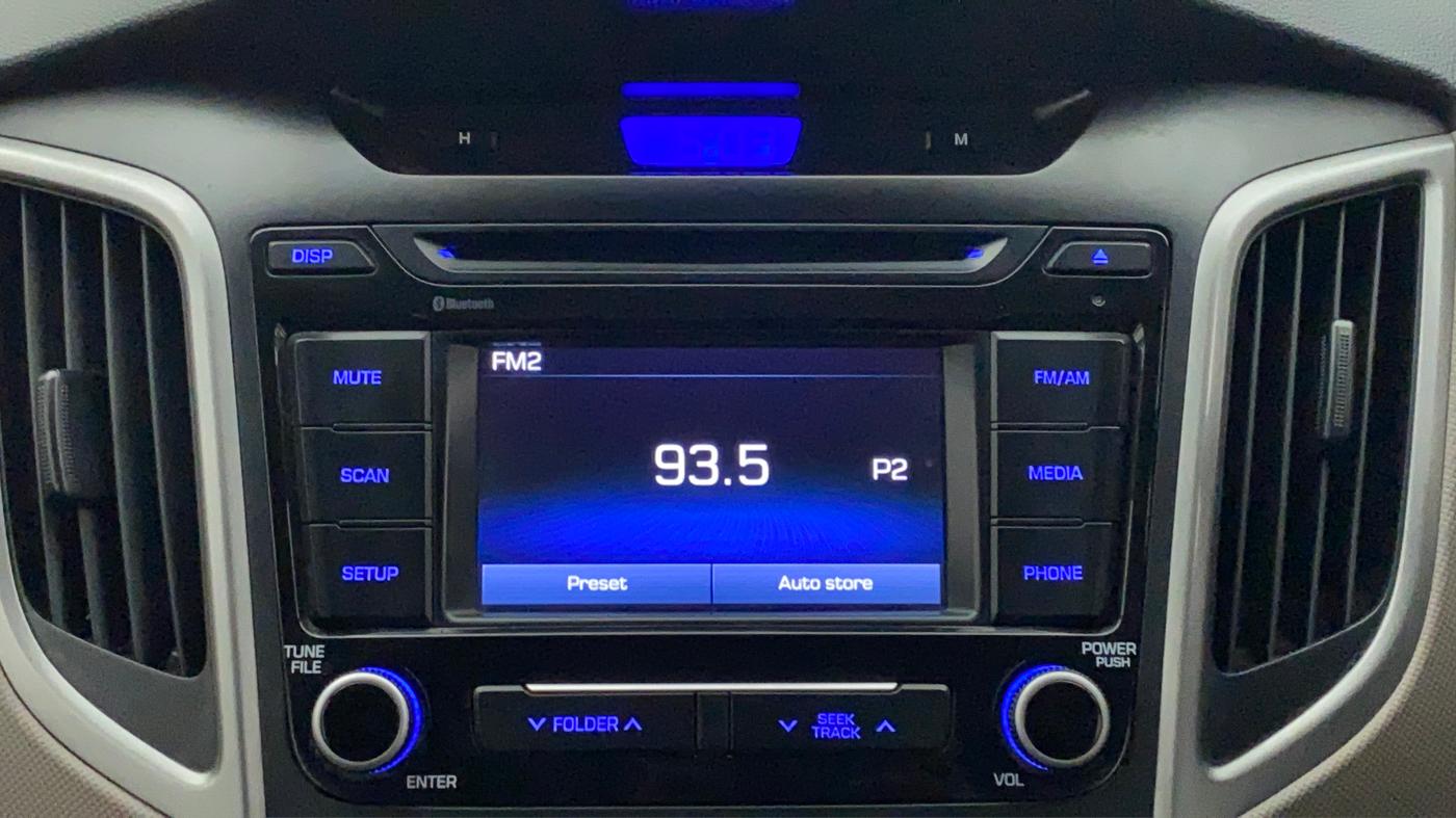 2017 Hyundai Creta E PLUS 1.6 PETROL, Petrol, Manual, 62,559 km, Infotainment System