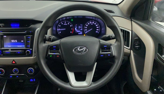 2017 Hyundai Creta E PLUS 1.6 PETROL, Petrol, Manual, 62,559 km, Steering Wheel Close Up