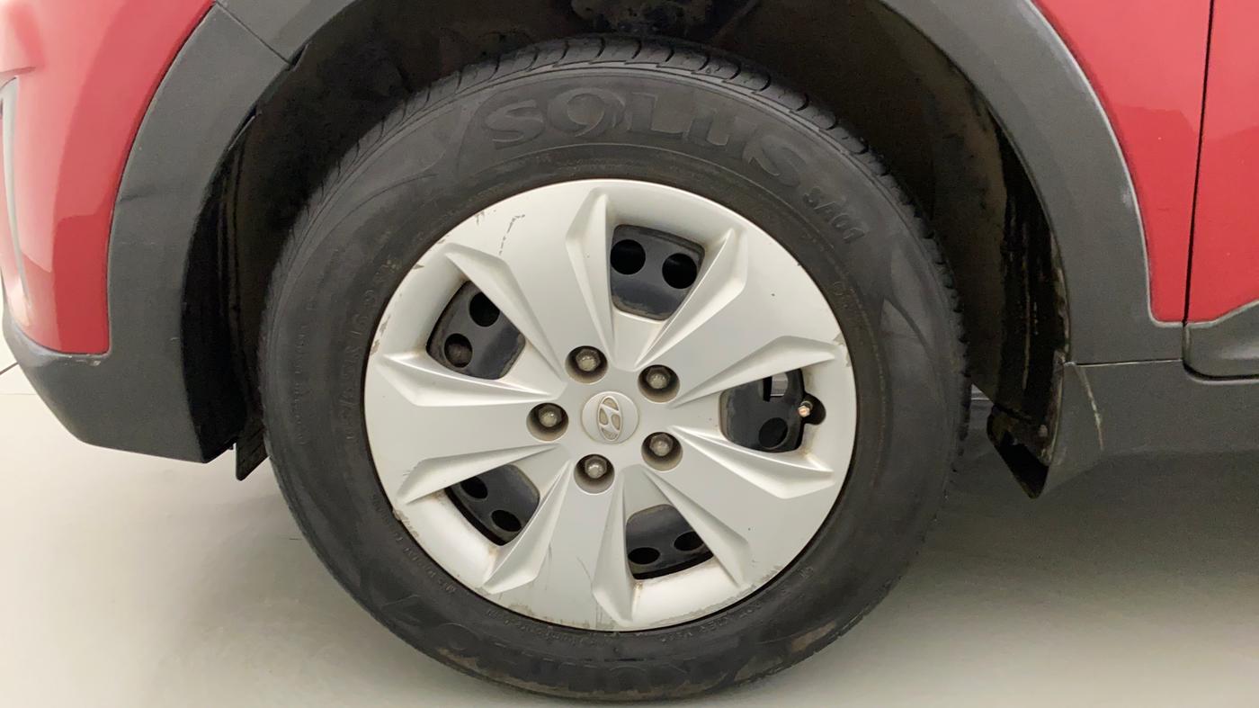 2017 Hyundai Creta E PLUS 1.6 PETROL, Petrol, Manual, 62,559 km, Left Front Wheel