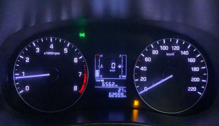 2017 Hyundai Creta E PLUS 1.6 PETROL, Petrol, Manual, 62,559 km, Odometer Image