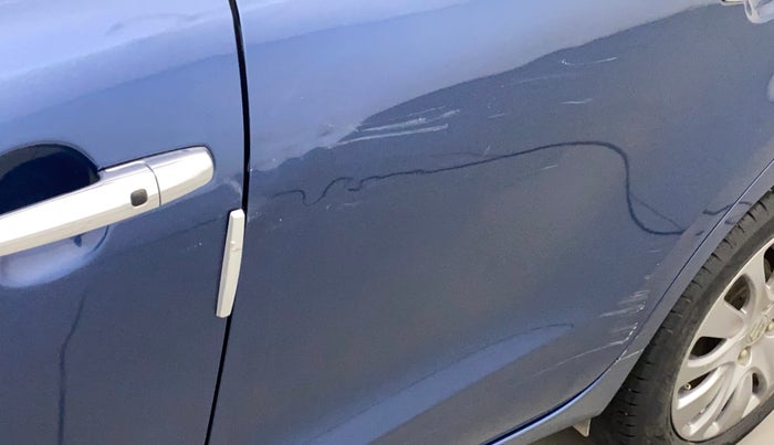 2017 Maruti Baleno ZETA CVT PETROL 1.2, Petrol, Automatic, 41,731 km, Rear left door - Minor scratches