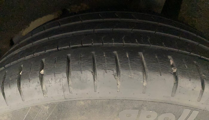 2017 Maruti Baleno ZETA CVT PETROL 1.2, Petrol, Automatic, 41,731 km, Left Rear Tyre Tread