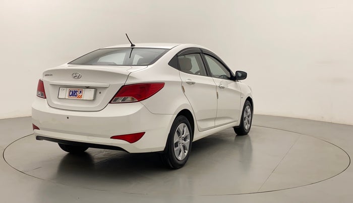 2017 Hyundai Verna FLUIDIC 4S 1.4 VTVT, Petrol, Manual, 27,636 km, Right Back Diagonal