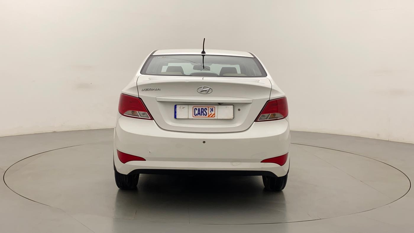 2017 Hyundai Verna FLUIDIC 4S 1.4 VTVT, Petrol, Manual, 27,636 km, Back/Rear