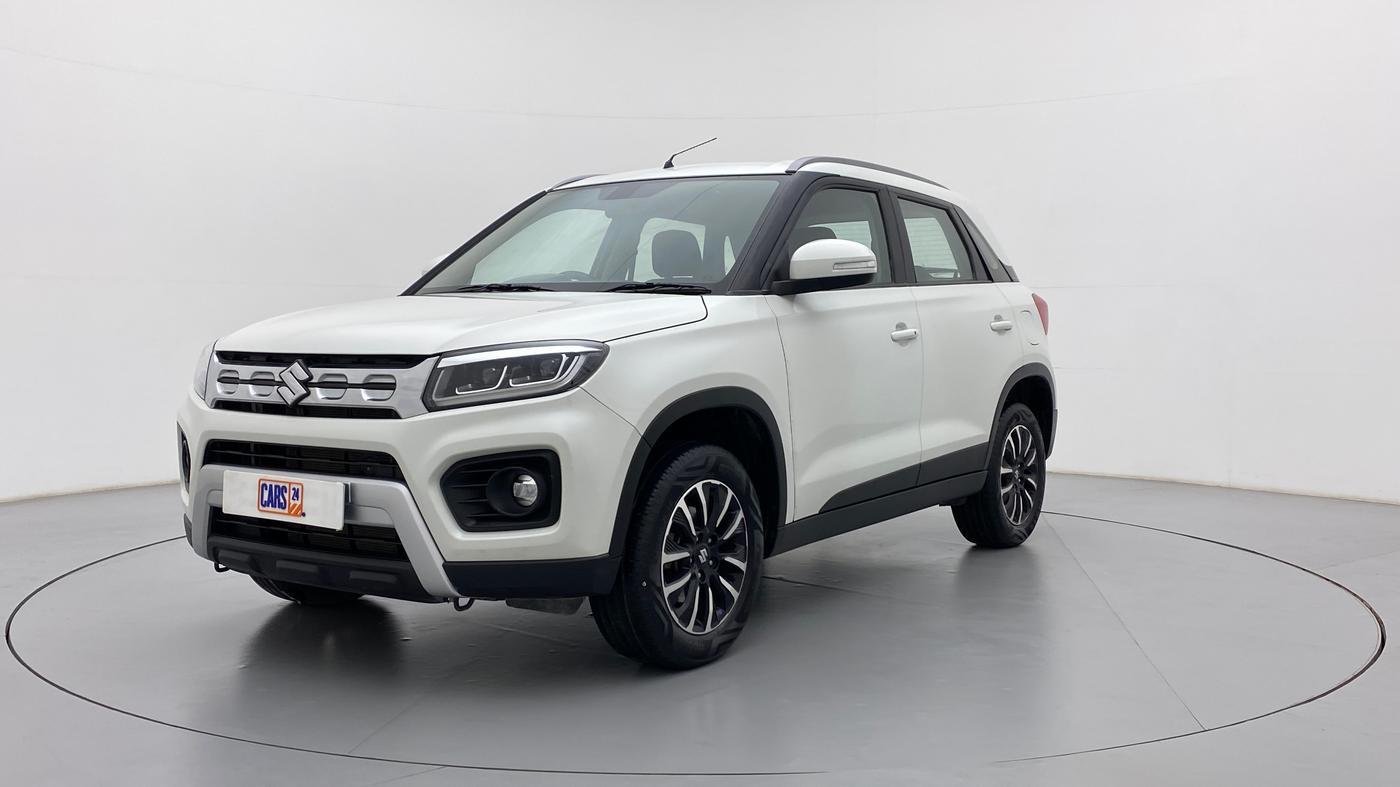 2020 Maruti Vitara Brezza ZXI +, Petrol, Manual, 25,486 km, Left Front Diagonal