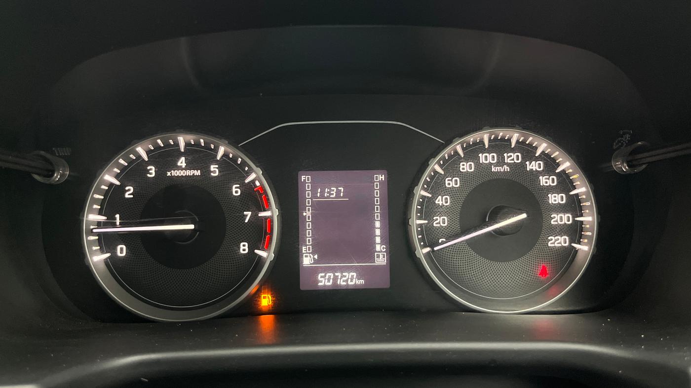 2024 Maruti BREZZA LXI, Petrol, Manual, 50,719 km, Odometer Image