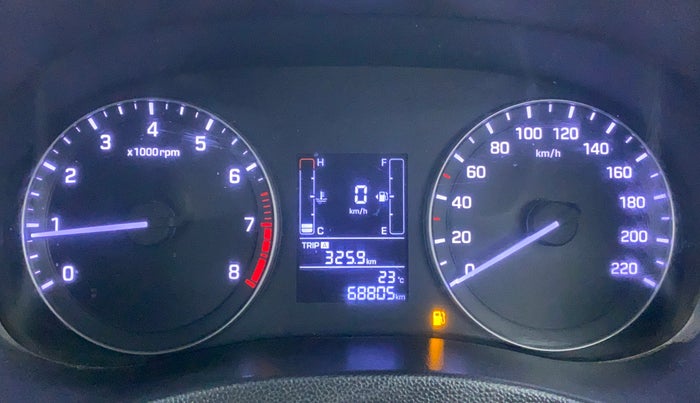 2015 Hyundai Creta 1.6 SX PLUS PETROL, CNG, Manual, 68,901 km, Odometer Image