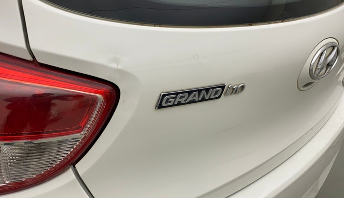2016 Hyundai Grand i10 SPORTZ 1.2 KAPPA VTVT, Petrol, Manual, 85,017 km, Dicky (Boot door) - Slightly dented