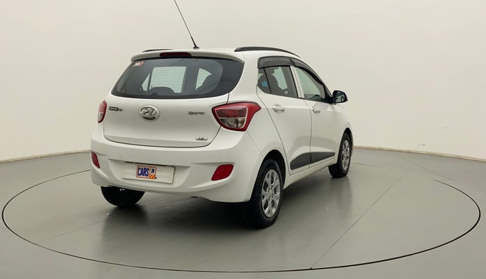 2016 Hyundai Grand i10 SPORTZ 1.2 KAPPA VTVT, Petrol, Manual, 85,017 km, Right Back Diagonal