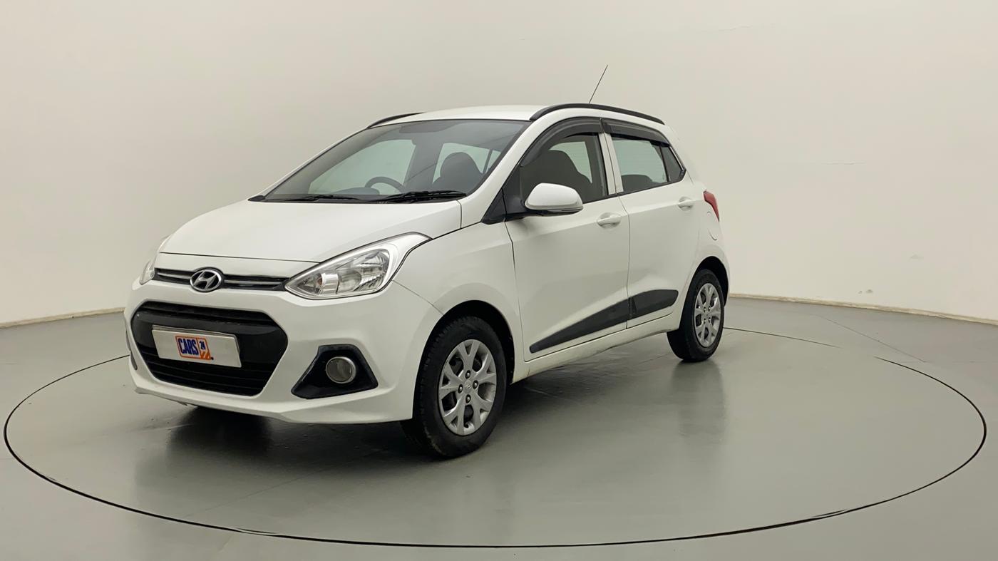 2016 Hyundai Grand i10 SPORTZ 1.2 KAPPA VTVT, Petrol, Manual, 85,017 km, Left Front Diagonal
