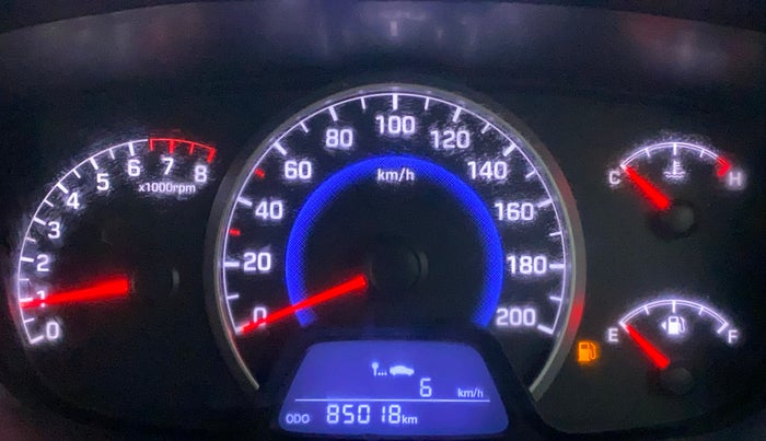 2016 Hyundai Grand i10 SPORTZ 1.2 KAPPA VTVT, Petrol, Manual, 85,017 km, Odometer Image