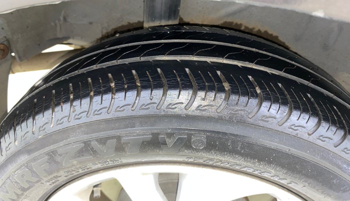 2018 Honda Amaze 1.2L I-VTEC V CVT, Petrol, Automatic, 39,340 km, Right Rear Tyre Tread