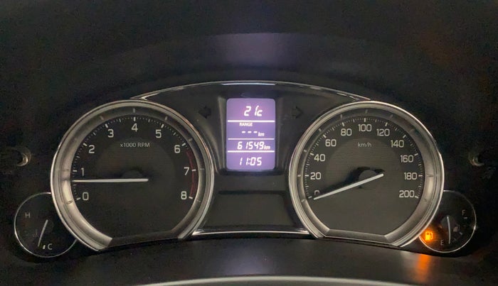 2018 Maruti Ciaz S 1.4 MT PETROL, Petrol, Manual, 61,505 km, Odometer Image