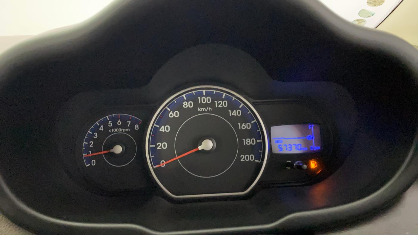 2014 Hyundai i10 SPORTZ 1.1, Petrol, Manual, 57,602 km, Odometer Image