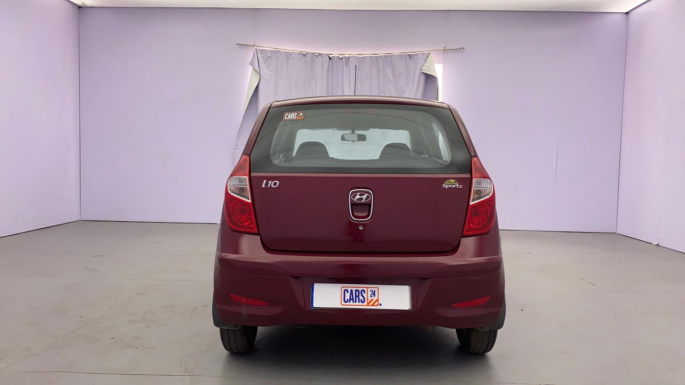 2014 Hyundai i10 SPORTZ 1.1, Petrol, Manual, 57,602 km, Back/Rear