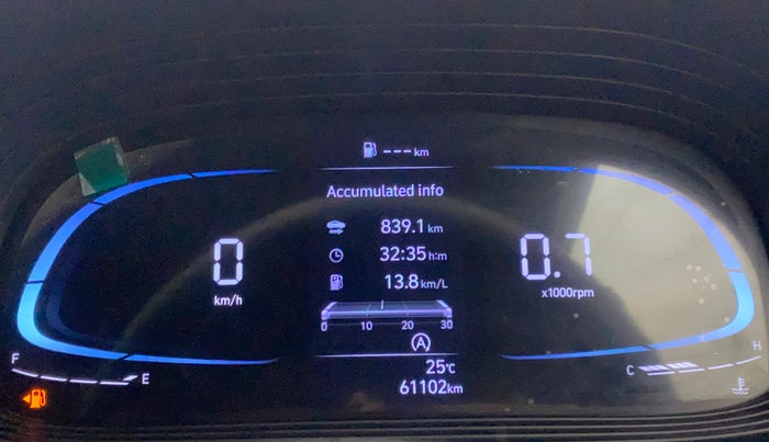 2023 Hyundai VENUE SX 1.2 KNIGHT EDITION, Petrol, Manual, 61,051 km, Odometer Image