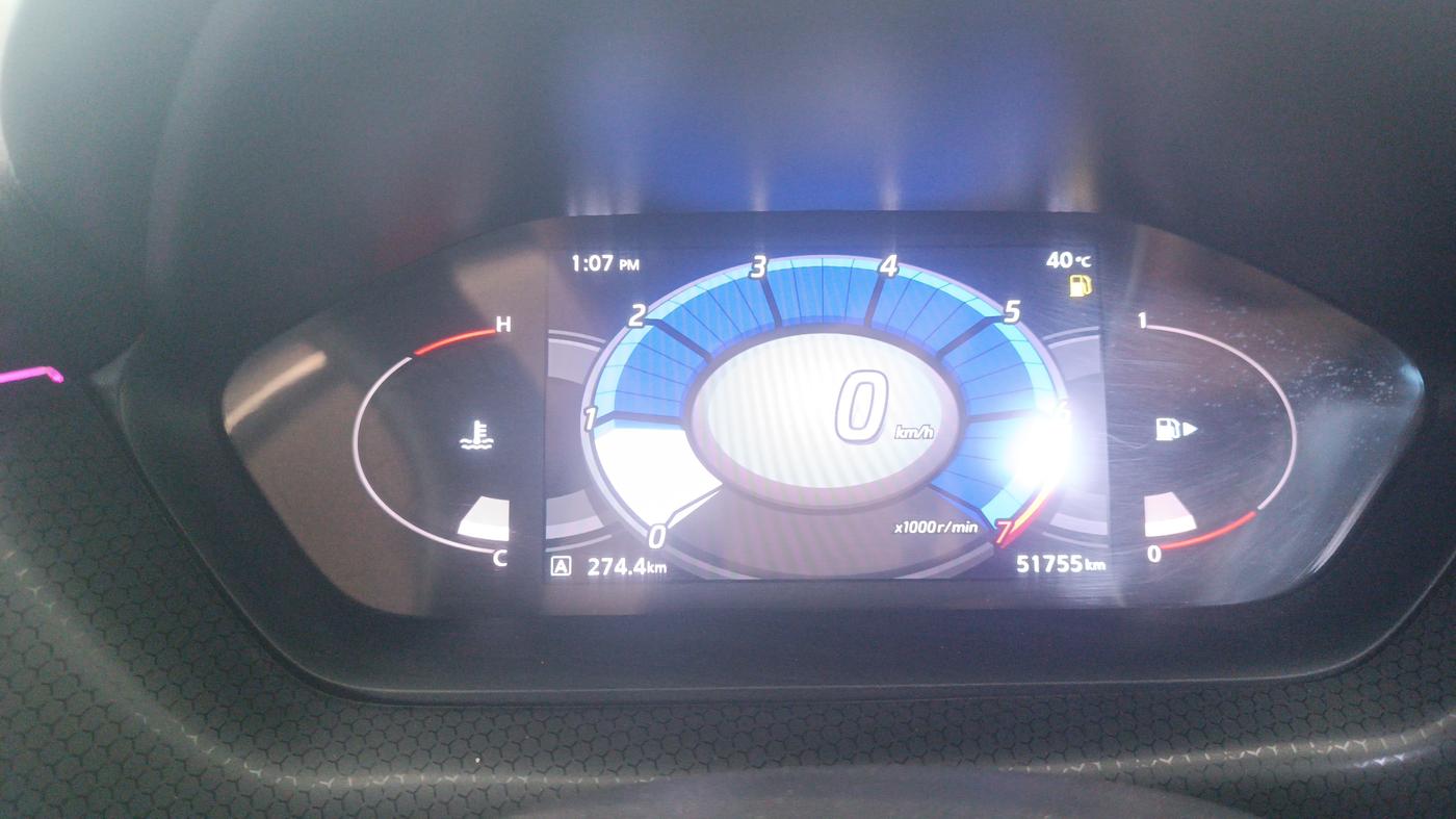 2021 Nissan MAGNITE XV PREMIUM TURBO, Petrol, Manual, 51,755 km, Odometer Image