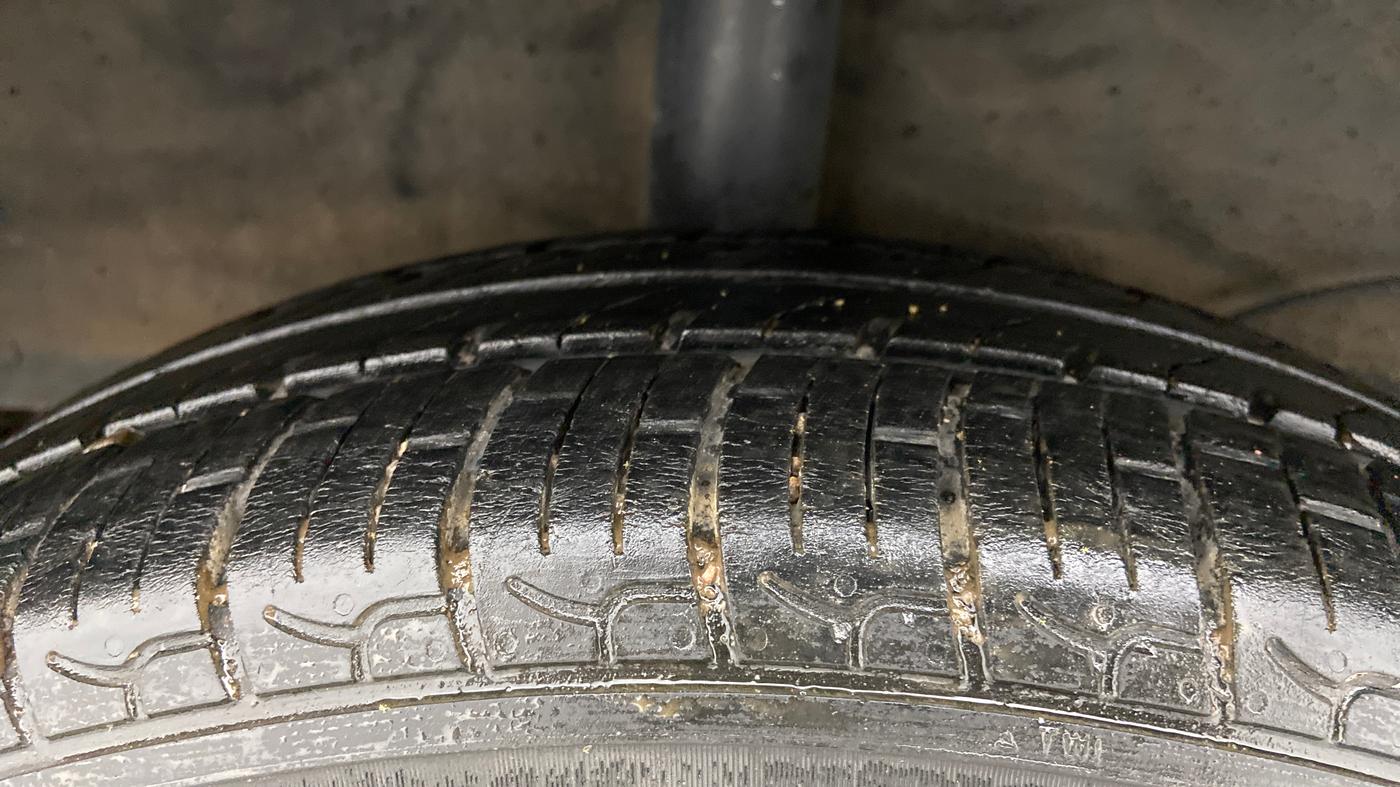 2021 Hyundai NEW SANTRO SPORTZ AMT, Petrol, Automatic, 31,784 km, Right Rear Tyre Tread