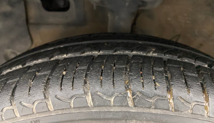 2021 Hyundai NEW SANTRO SPORTZ AMT, Petrol, Automatic, 31,784 km, Left Front Tyre Tread