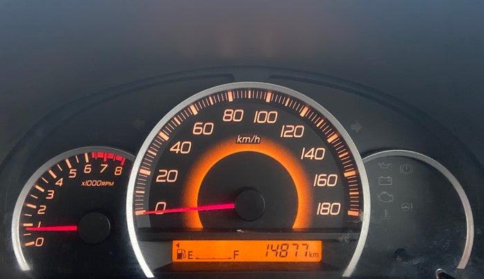 2016 Maruti Wagon R 1.0 VXI, Petrol, Manual, 14,876 km, Odometer Image