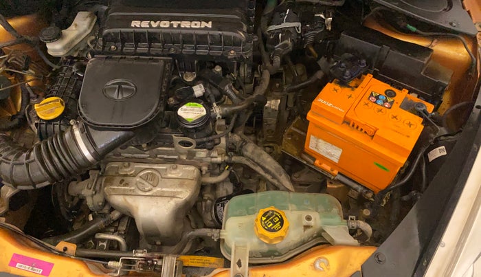 2017 Tata Tiago XZA PETROL, Petrol, Automatic, 67,674 km, Engine View - Left