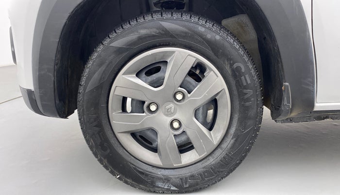 2018 Renault Kwid 1.0 RXT Opt, Petrol, Manual, 20,154 km, Left Front Wheel