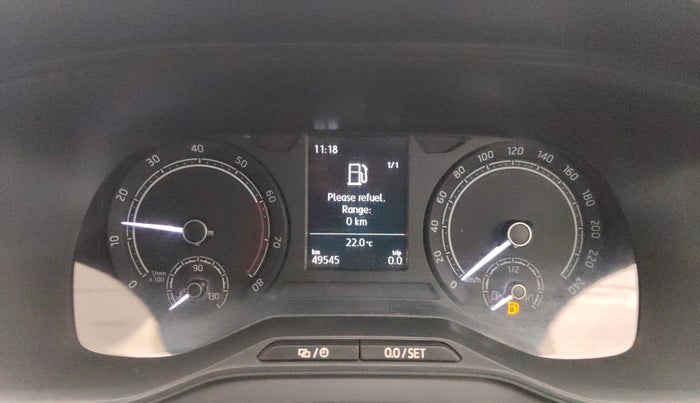 2022 Skoda KUSHAQ AMBITION 1.0L TSI MT, Petrol, Manual, 49,545 km, Odometer Image