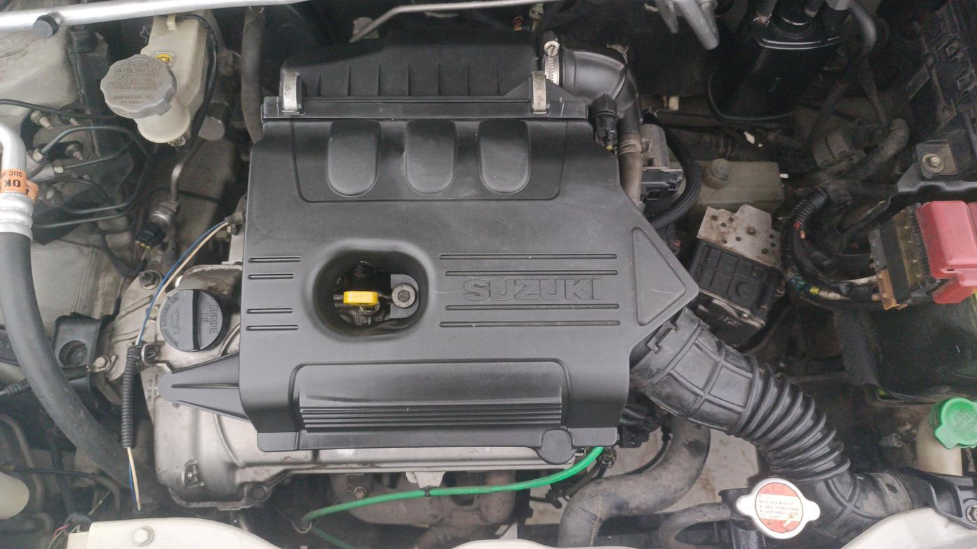 2015 Maruti Celerio VXI AMT, Petrol, Automatic, 1,08,145 km, Engine View
