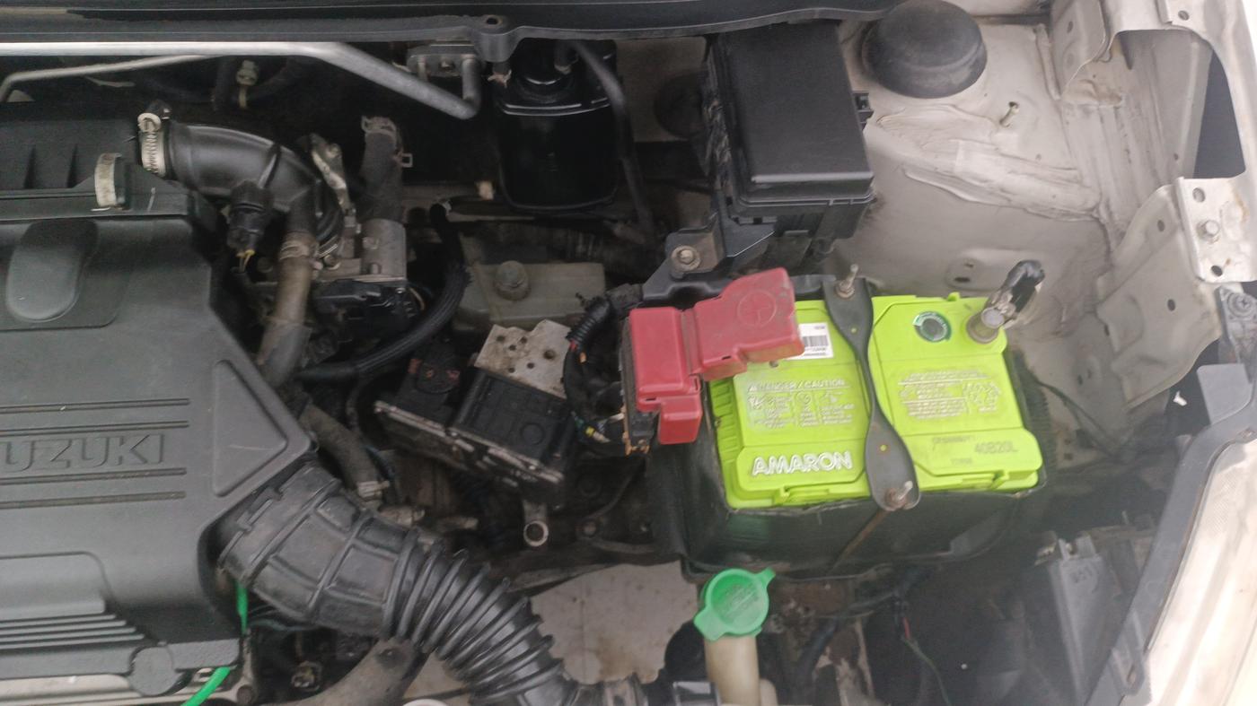 2015 Maruti Celerio VXI AMT, Petrol, Automatic, 1,08,145 km, Engine View - Left