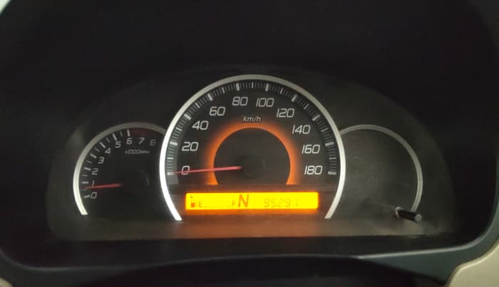 2015 Maruti Wagon R 1.0 VXI AMT, Petrol, Automatic, 95,278 km, Odometer Image