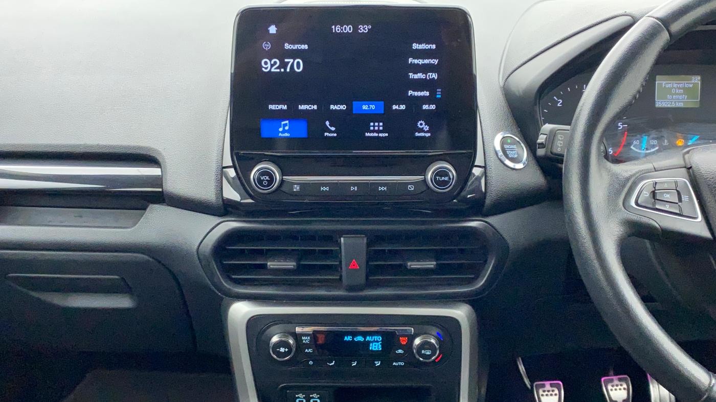 2018 Ford Ecosport TITANIUM 1.5L DIESEL, Diesel, Manual, 36,332 km, Air Conditioner
