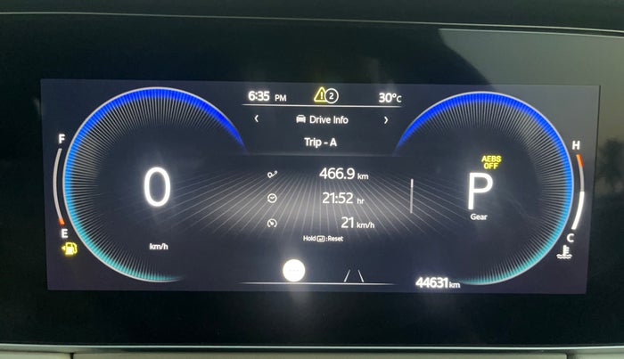 2022 Mahindra XUV700 AX 7 LUXURY P AT 7 STR, Petrol, Automatic, 44,614 km, Odometer Image