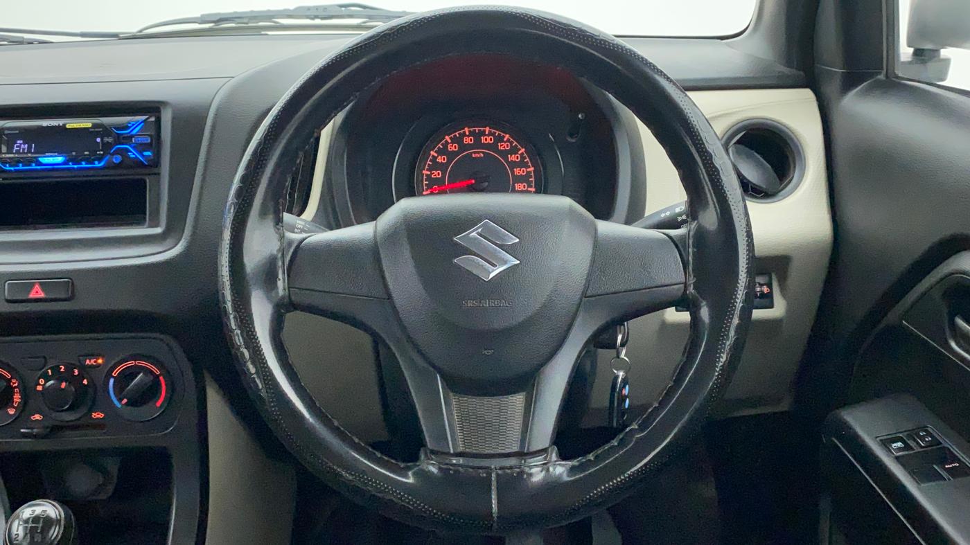 2019 Maruti New Wagon-R LXI CNG (O) 1.0, CNG, Manual, 84,385 km, Steering Wheel Close Up
