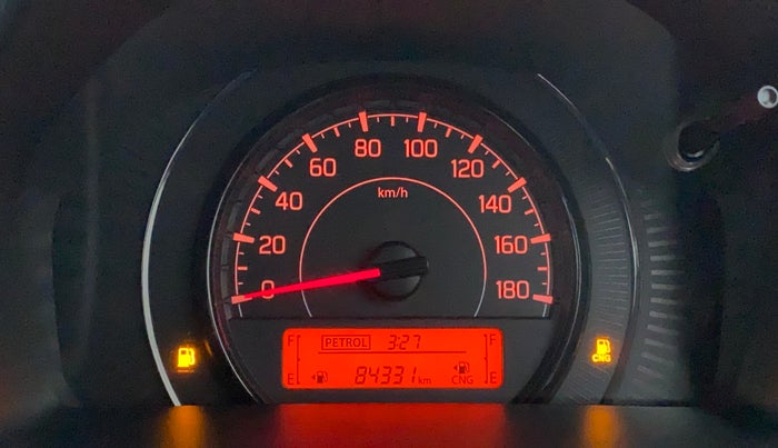 2019 Maruti New Wagon-R LXI CNG (O) 1.0, CNG, Manual, 84,385 km, Odometer Image