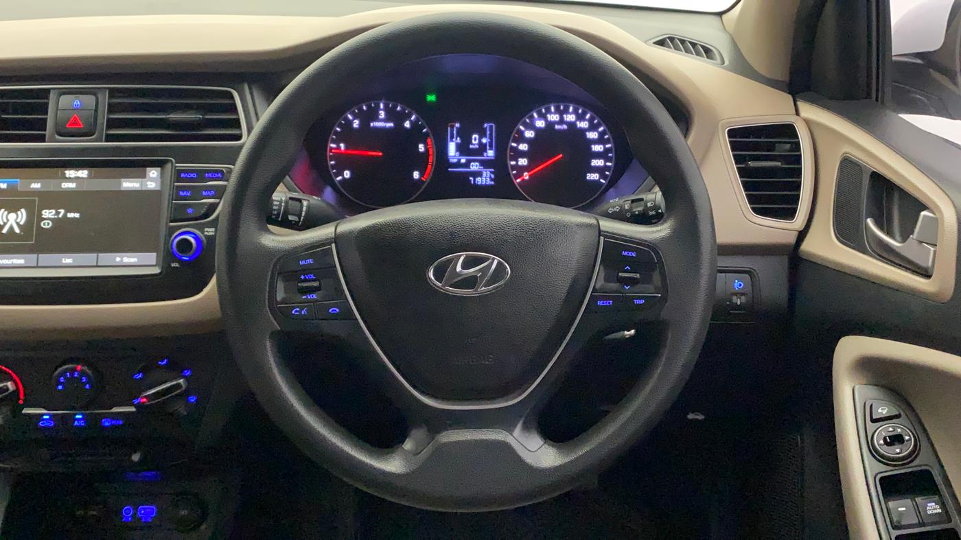2019 Hyundai Elite i20 SPORTZ PLUS 1.4 CRDI, Diesel, Manual, 72,061 km, Steering Wheel Close Up