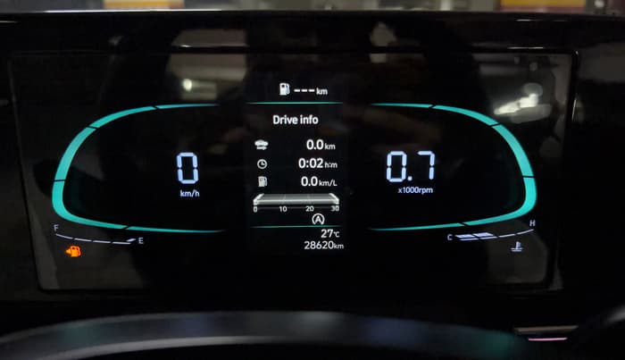 2023 Hyundai Verna SX 1.5 l MPI, Petrol, Manual, 28,619 km, Odometer Image