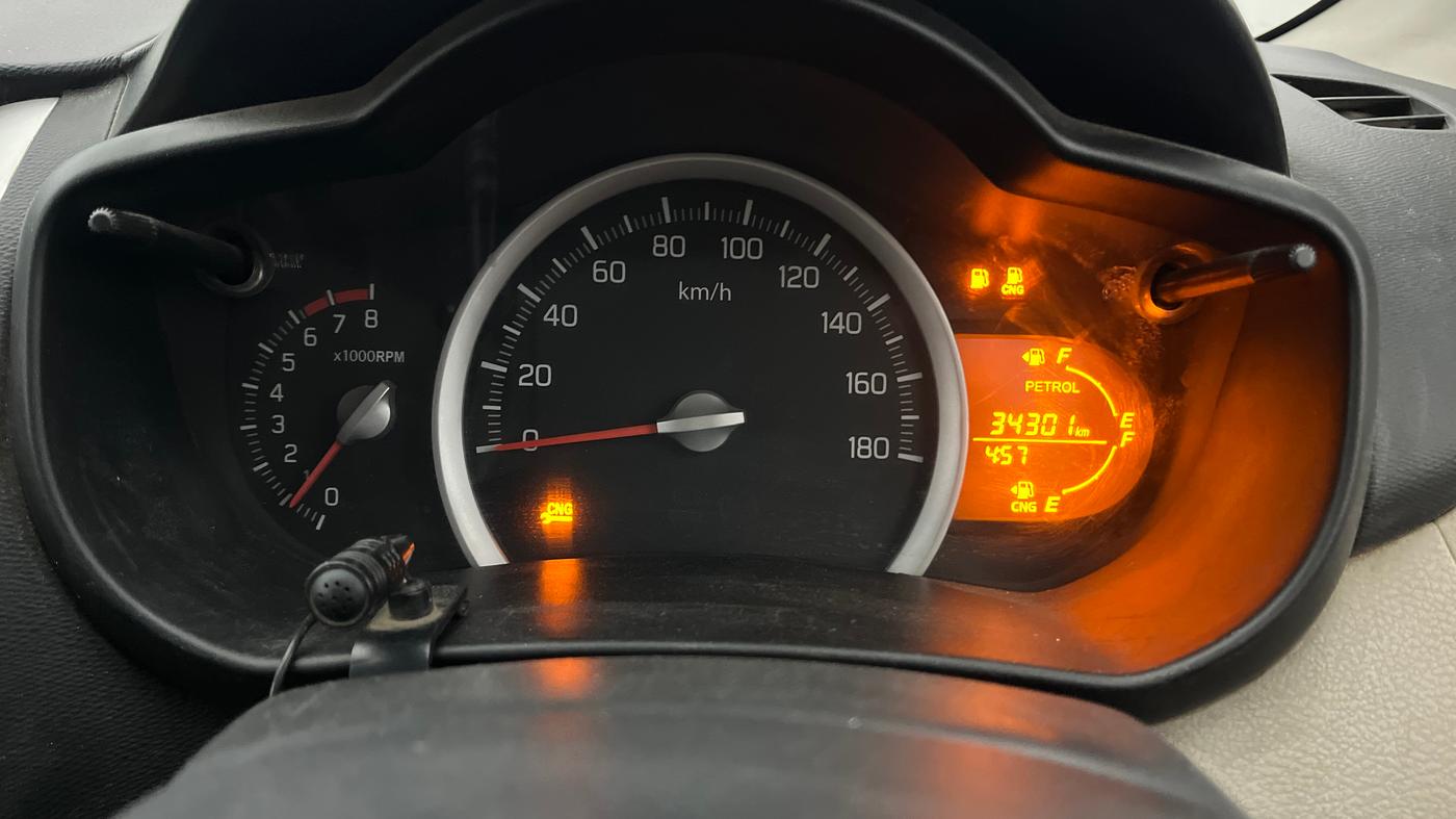 2018 Maruti Celerio VXI (O) CNG, CNG, Manual, 34,270 km, Odometer Image