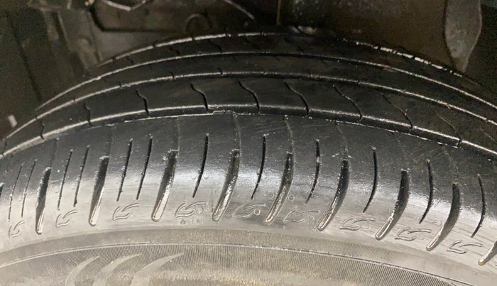 2021 Maruti Vitara Brezza VXI AT SHVS, Petrol, Automatic, 28,754 km, Left Front Tyre Tread