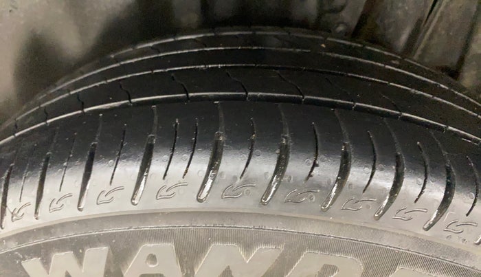 2021 Maruti Vitara Brezza VXI AT SHVS, Petrol, Automatic, 28,754 km, Left Rear Tyre Tread