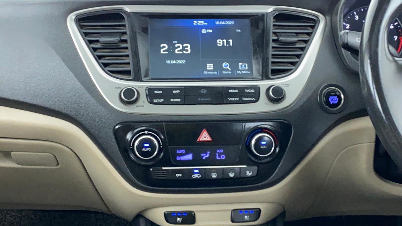 2019 Hyundai Verna 1.6 SX VTVT (O), Petrol, Manual, 81,902 km, Air Conditioner