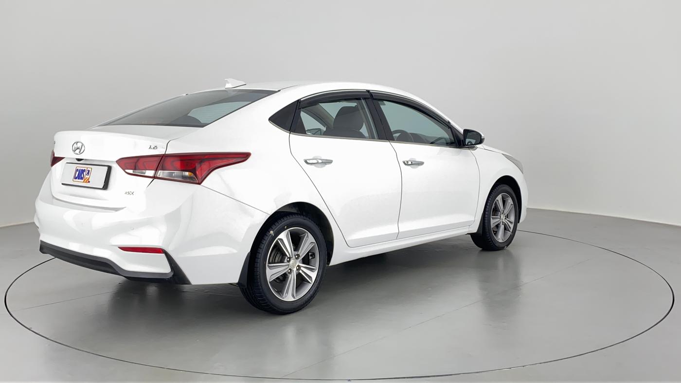 2019 Hyundai Verna 1.6 SX VTVT (O), Petrol, Manual, 81,902 km, Right Back Diagonal