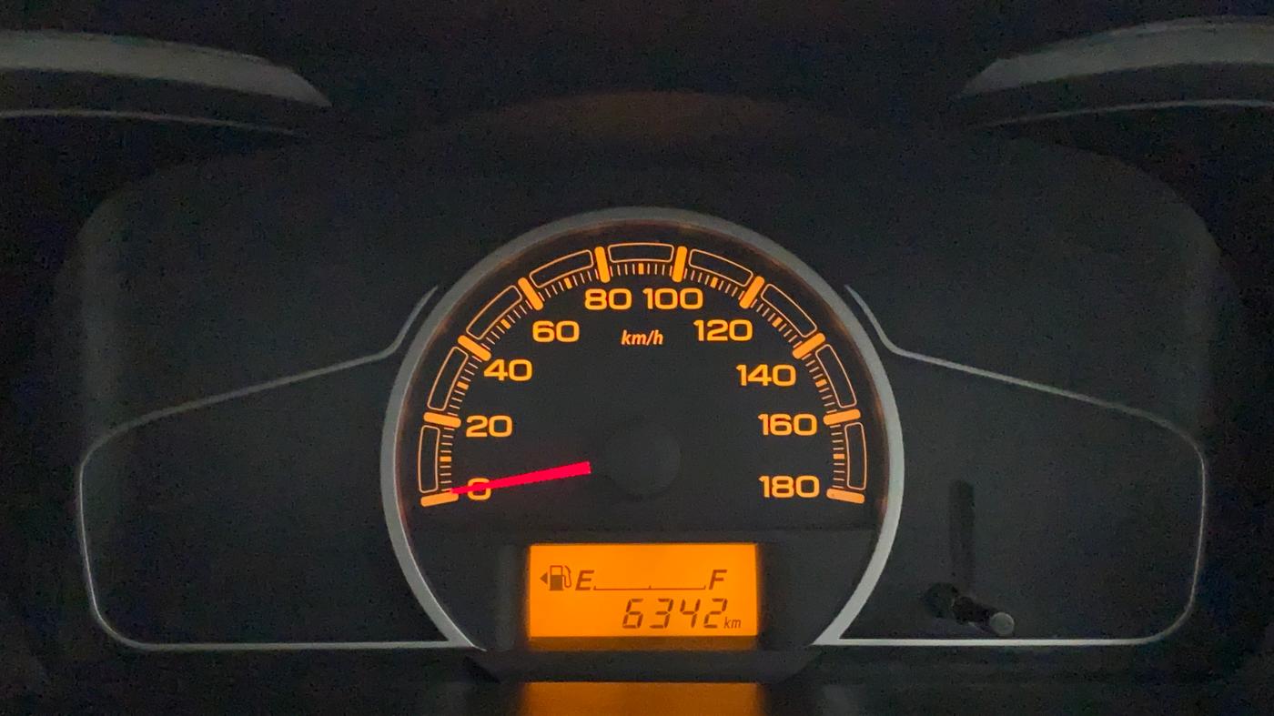 2019 Maruti Alto VXI, Petrol, Manual, 6,470 km, Odometer Image
